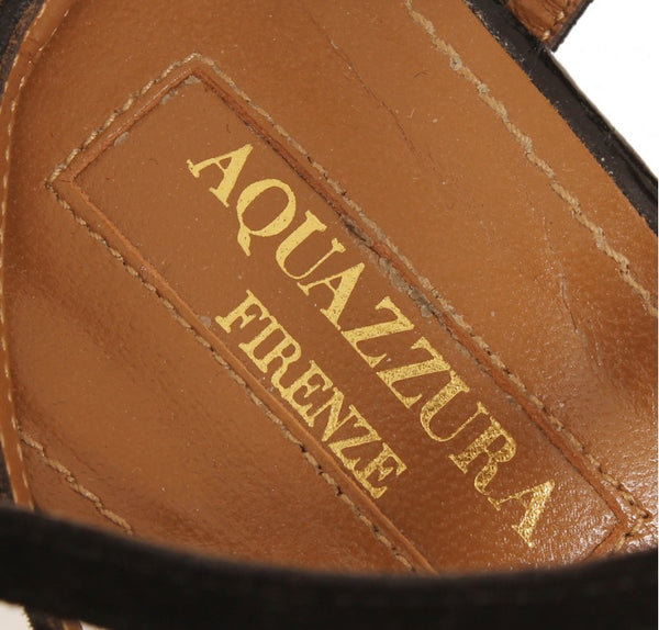 Aquazzura Black Platform Shoes