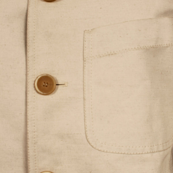 Alexander McQueen White Canvas Jacket