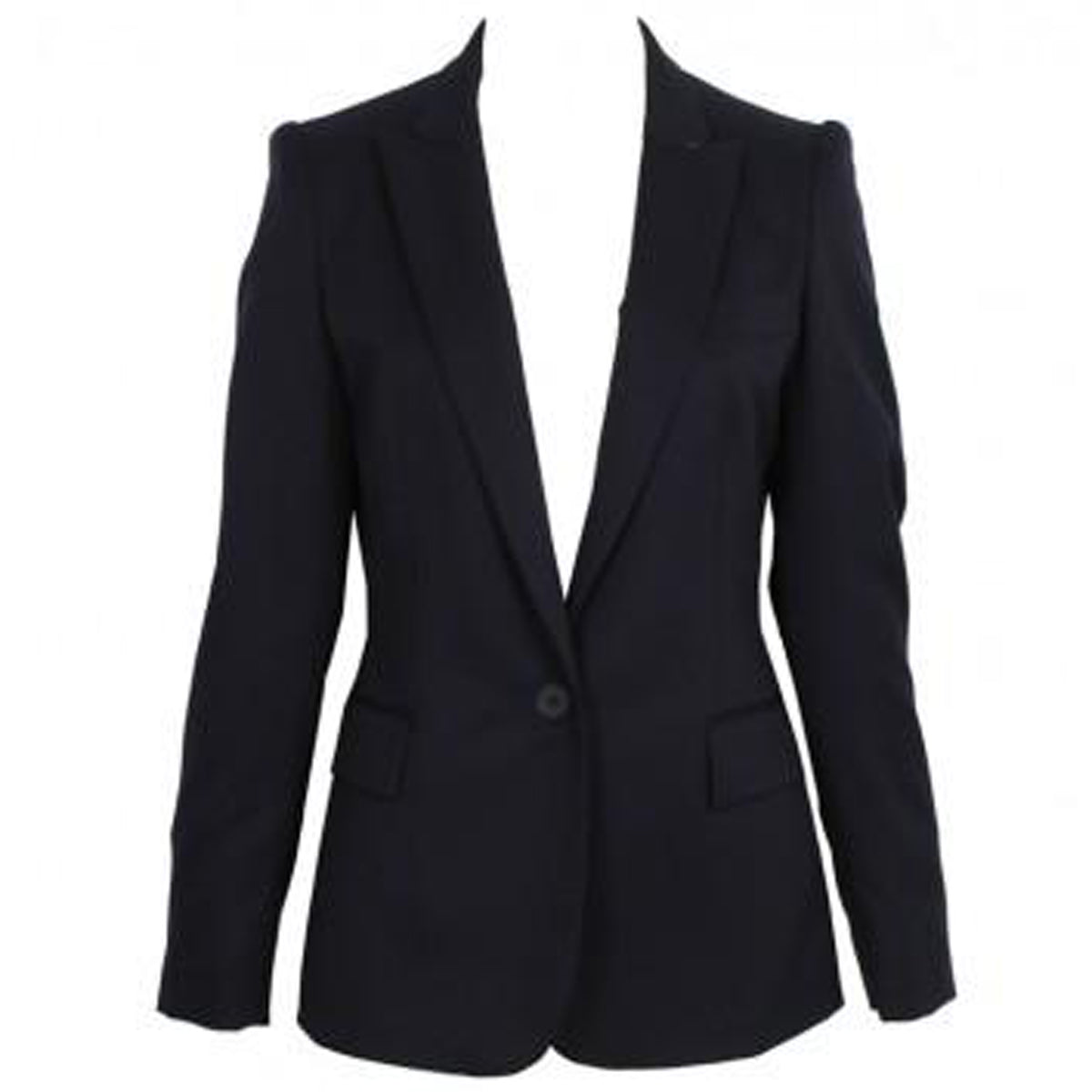 ジャケット STELLA MCCARTNEY SINGLE BREASTED WOOL JACKET Single-breasted wool blazer in black - Stella Mc Cartney