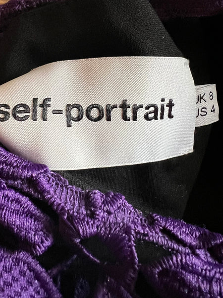 Self Portrait Purple Dress