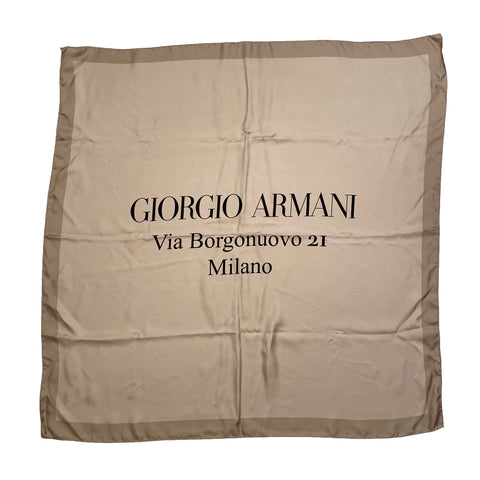 Giorgio Armani Silk Scarf