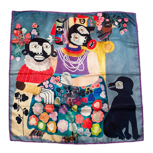 Aspinal Silk Scarf
