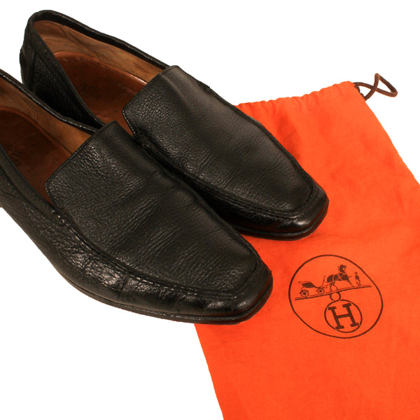 Hermes Leather Loafers