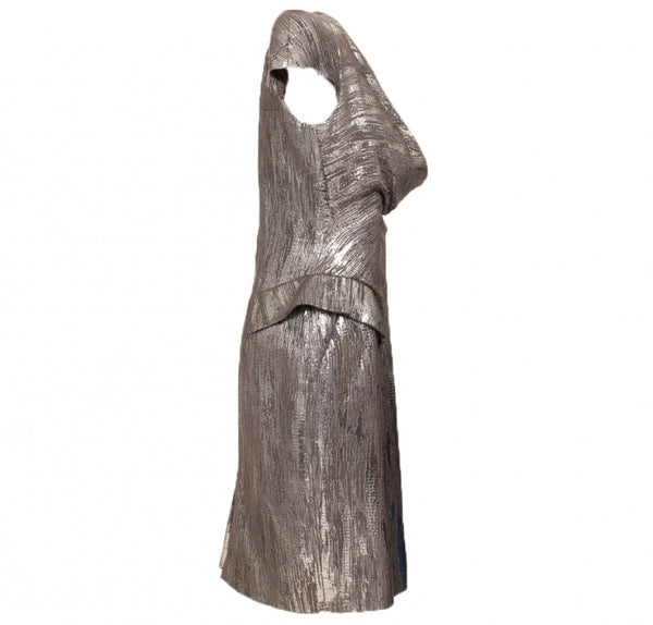 Alexander McQueen Silver Dress