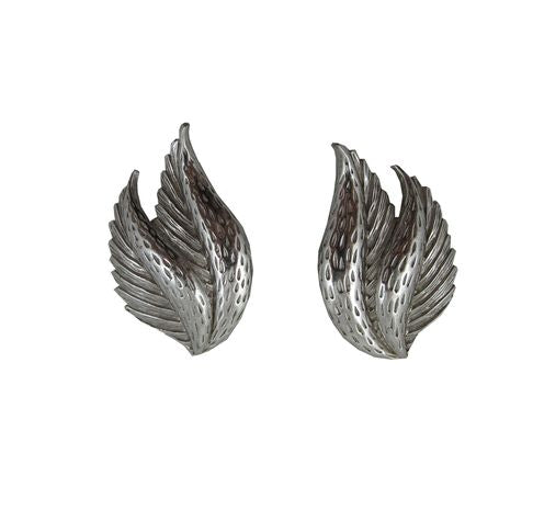 Schiaparelli Leaf Ear Clips