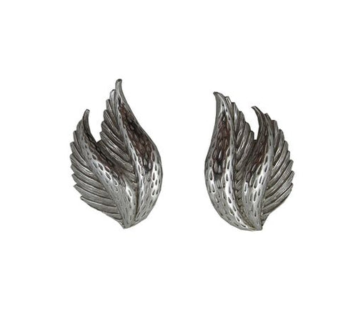 Schiaparelli Leaf Ear Clips
