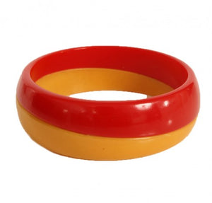 Bakelite Red/Yell Bracelet
