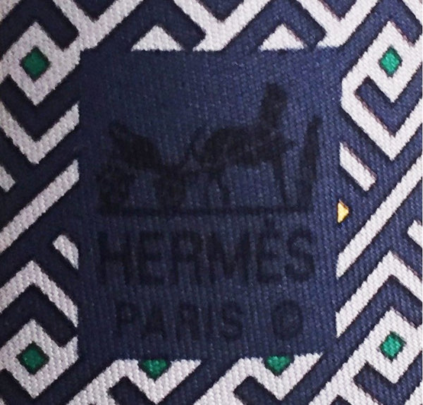 Hermes Silk Tie