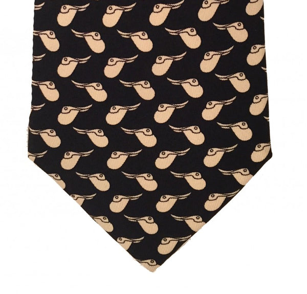 Hermes Silk Tie