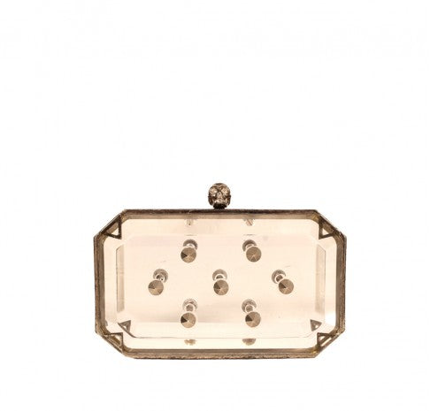 McQueen Skull Clutch
