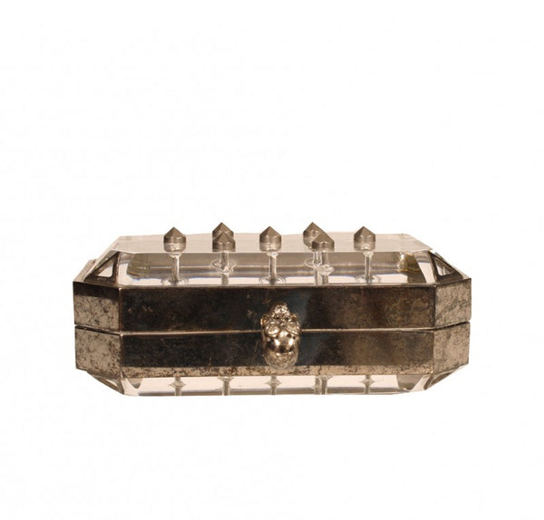 McQueen Skull Clutch