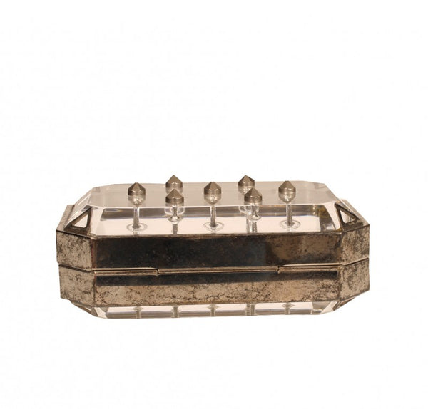 McQueen Skull Clutch