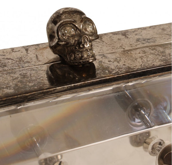 McQueen Skull Clutch