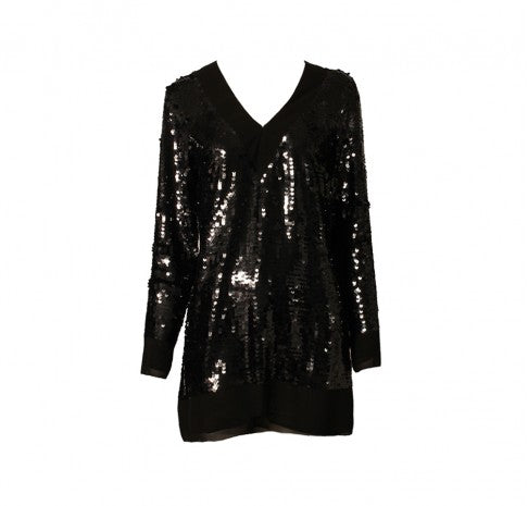 Karl Lagerfeld Sequin Top