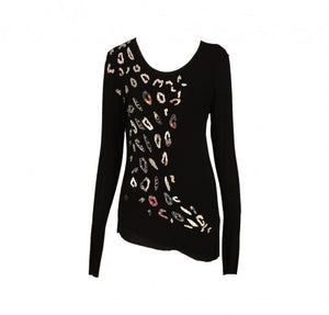 Roberto Cavalli Mirrored Top