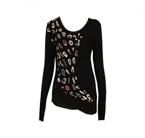 Roberto Cavalli Mirrored Top