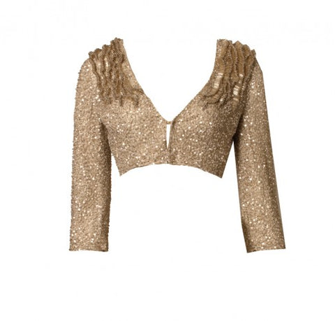 Alberta Ferretti Sequin Jacket