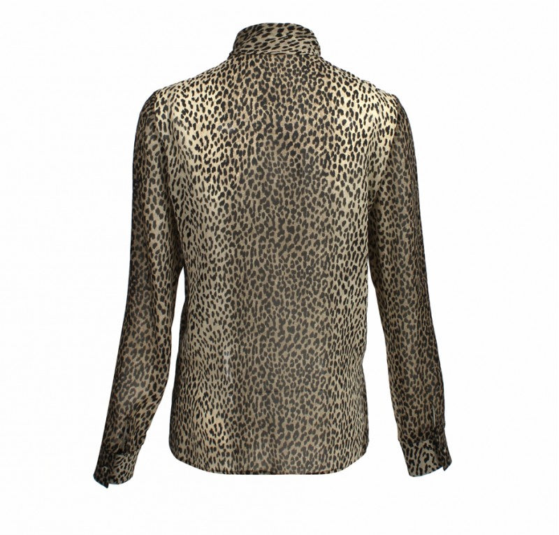 YSL Leopard Print Shirt – The Dresser London