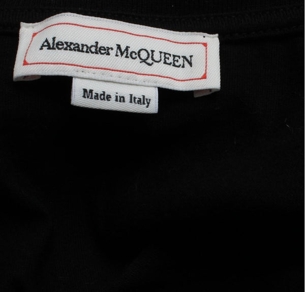 A.McQueen Black Frill Top