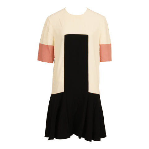 Alexander McQueen 3-Tone Dress