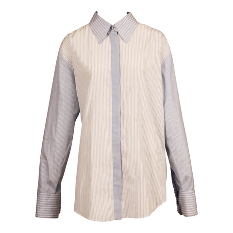Alexander McQueen Stripe Oversize Shirt