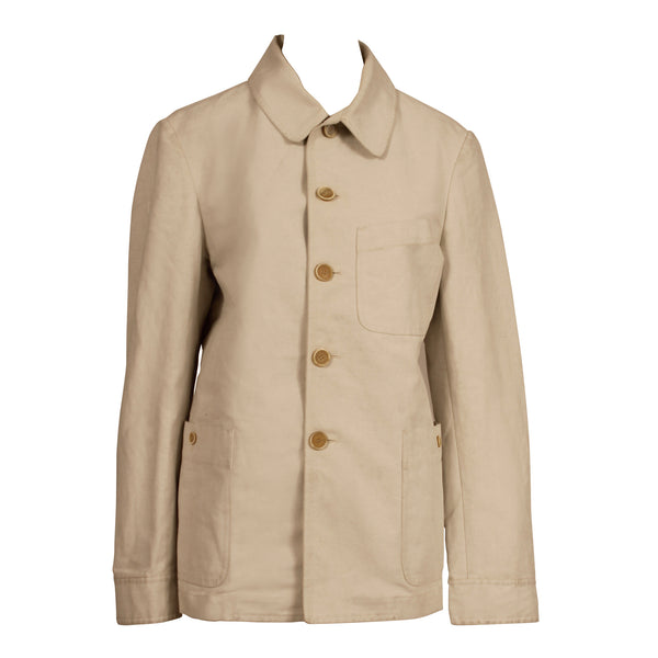 Alexander McQueen White Canvas Jacket