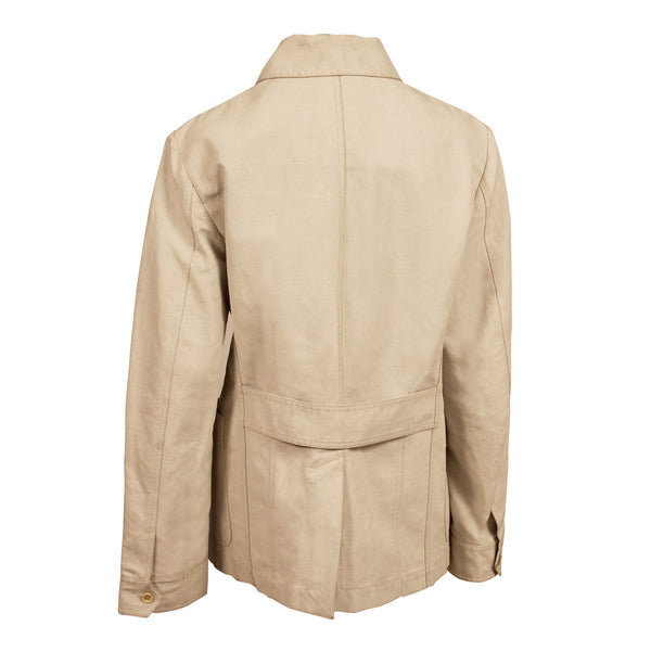 Alexander McQueen White Canvas Jacket