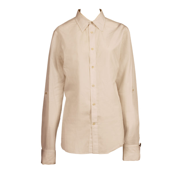 Alexander McQueen White Cotton Shirt