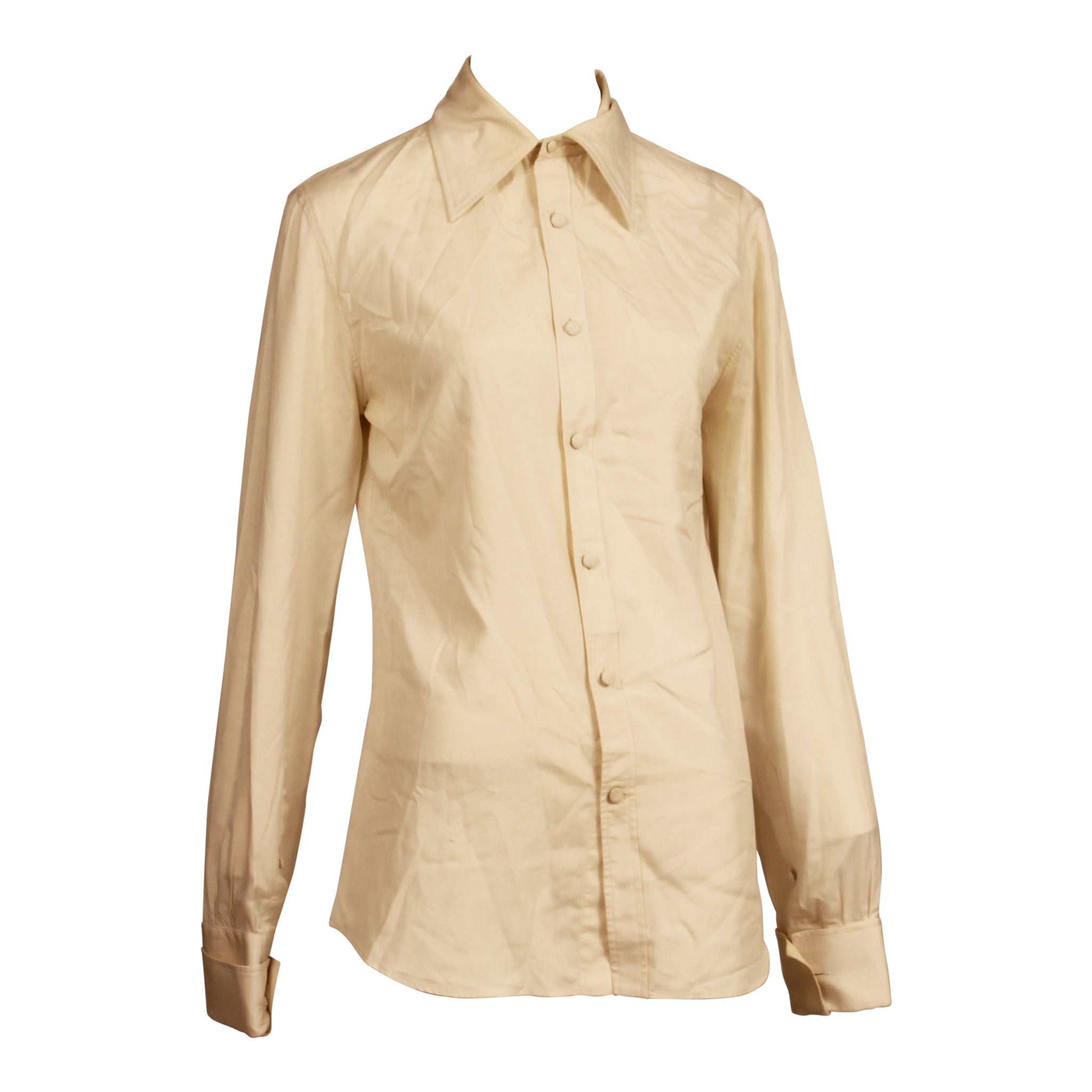 Alexander McQueenShirt With Fold Back Cuffs