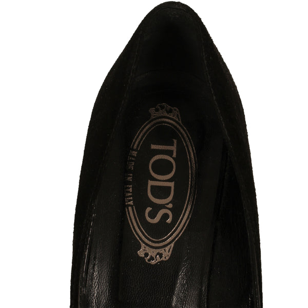 Tods kitten Heel Loafers
