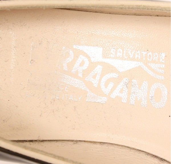 Ferragamo Patent Pumps