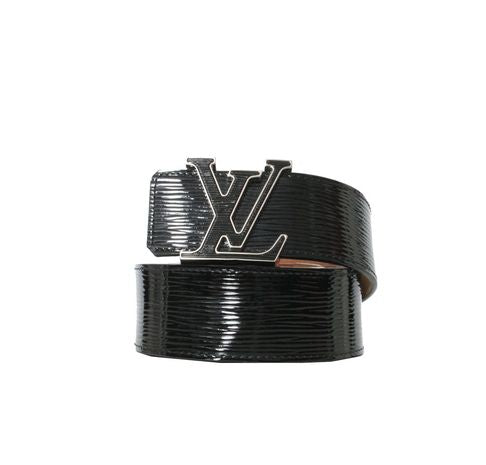 lv belt black buckle