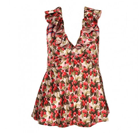 Roberto Cavalli Floral Top