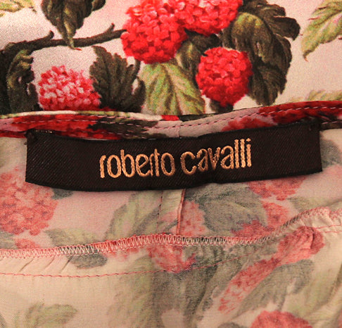 Roberto Cavalli Floral Top