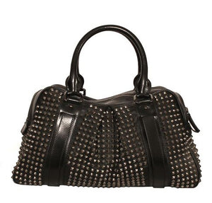 Burberry studded leather bag Clearance