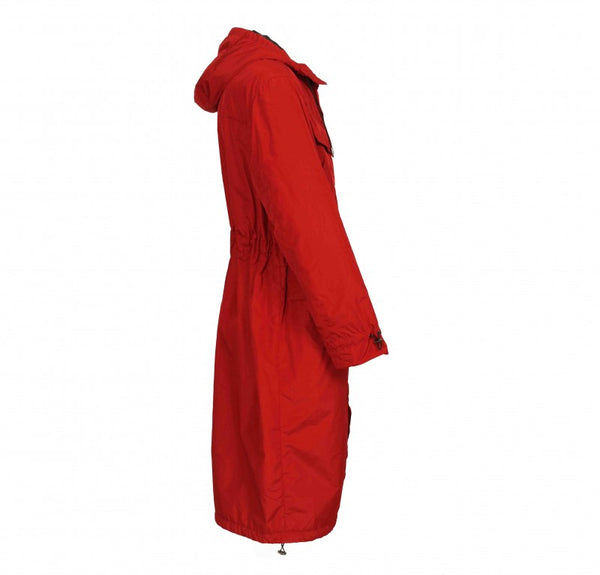 Versace Red Parker Coat
