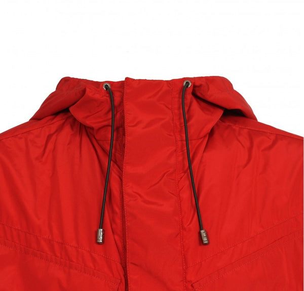 Versace Red Parker Coat