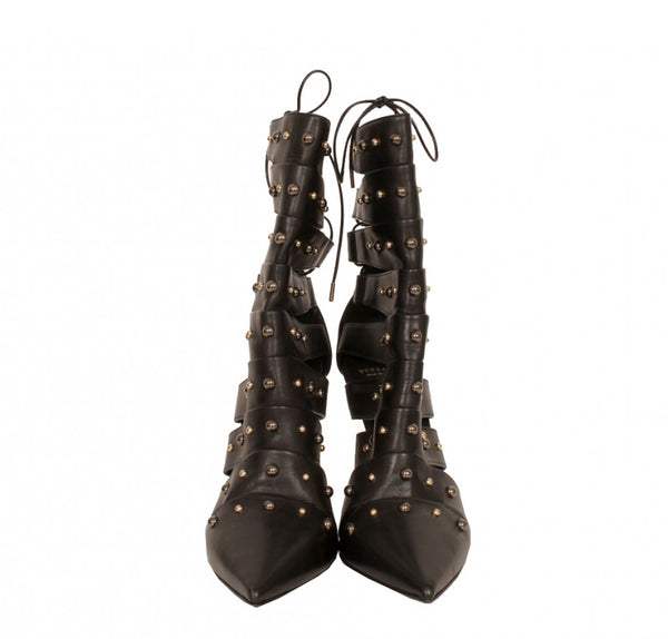 Versace Studded Boots