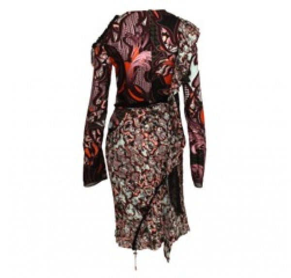 Versace Printed Dress
