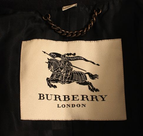 Burberry Grey 3/4 Coat