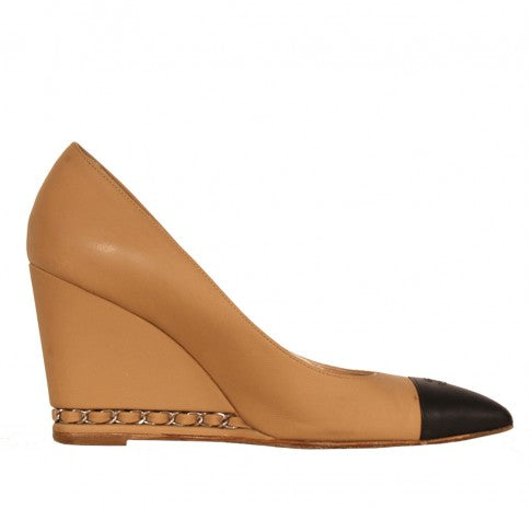 Chanel wedge trainers Outlet