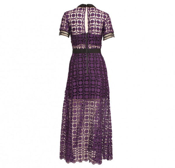 Self Portrait Purple Dress