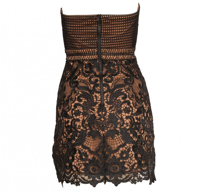black tie invited dress code Self Portrait Short Black Dress – The Dresser London