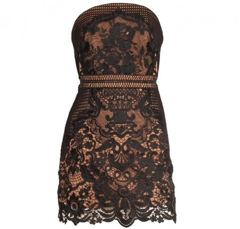 Self Portrait Short Black Dress