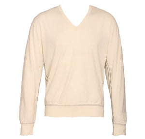 Paul Smith Cream & Navy Jumper