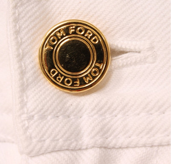 Tom Ford White Jeans