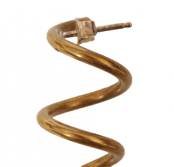 RCA Bronze Spiral Earrings