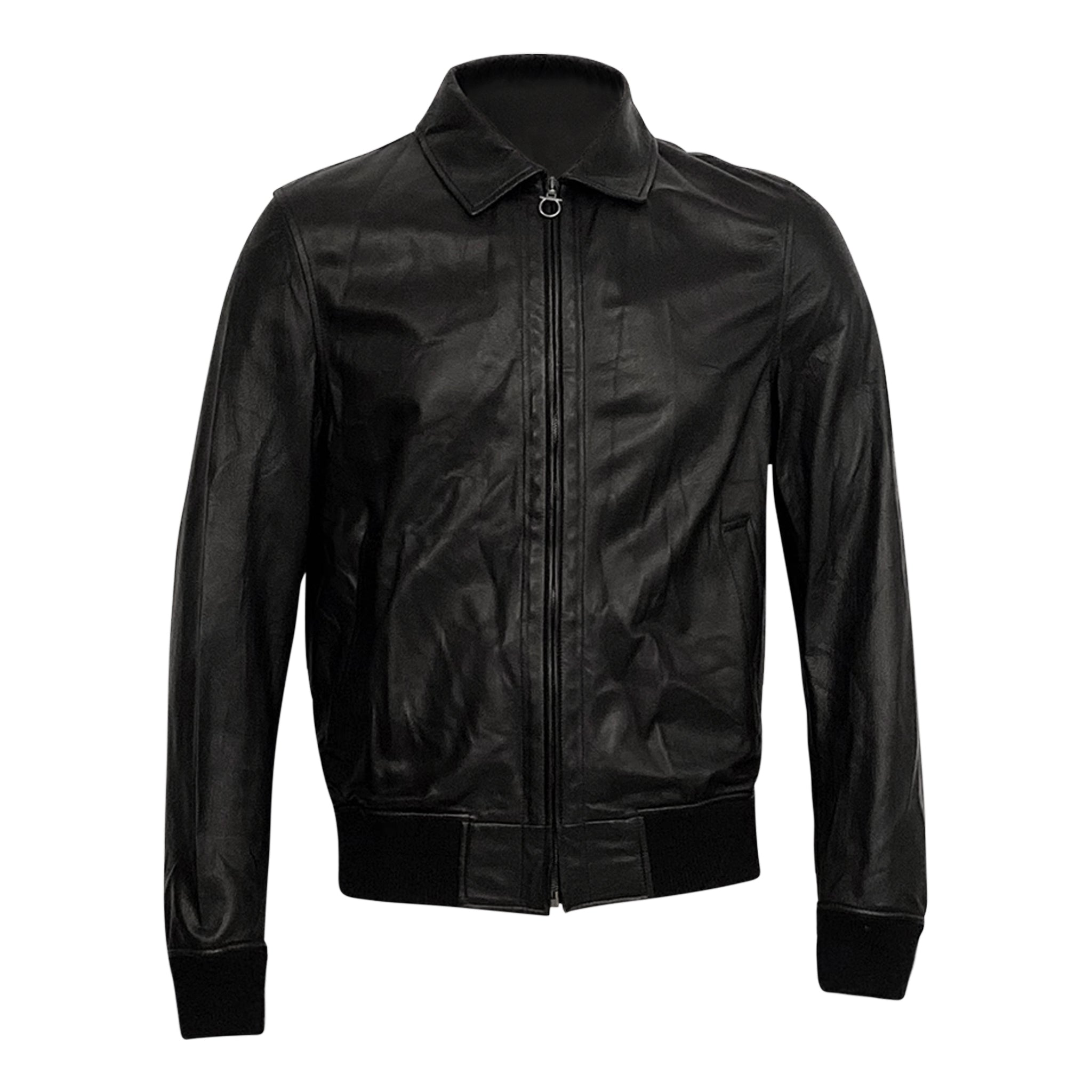 Salvatore Ferragamo Leather Jacket