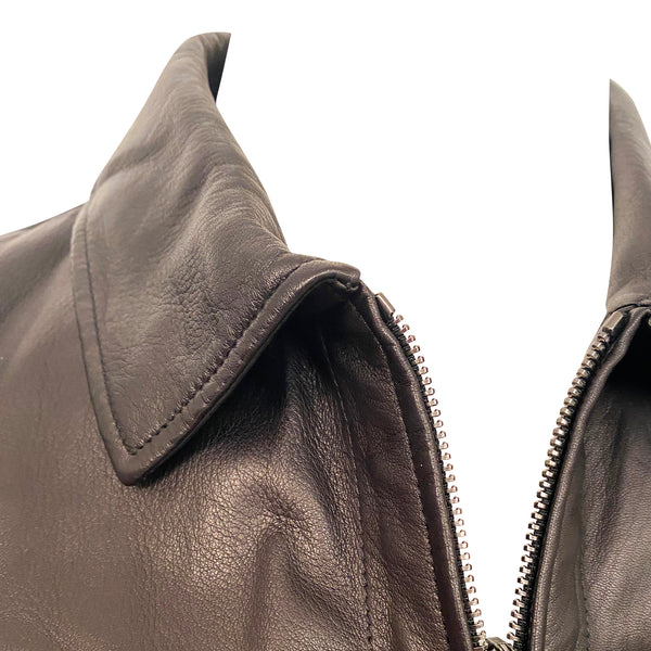 Salvatore Ferragamo Leather Jacket