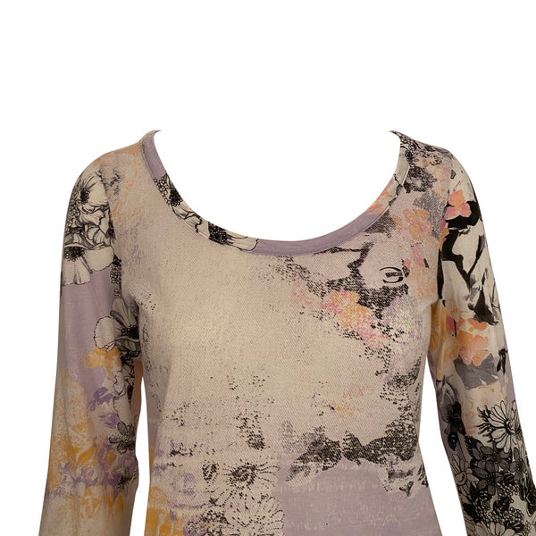 Just Cavalli Cotton Printed Top